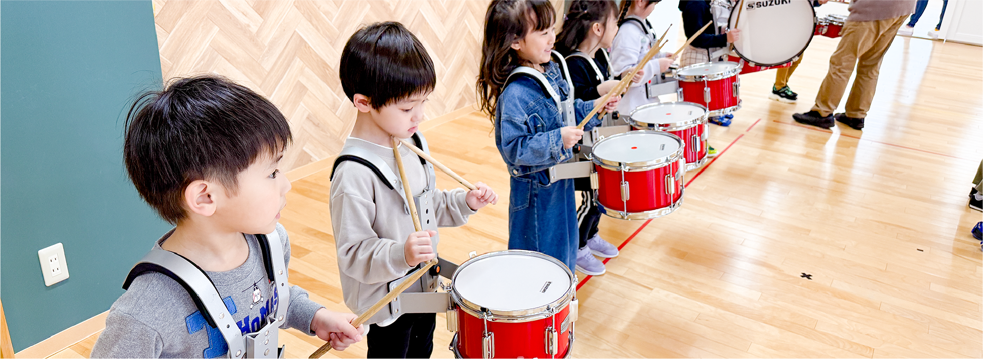 鼓笛活動の様子１